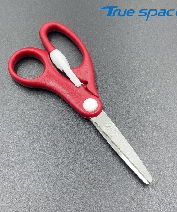 Children's Scissors with Stainless Steel and Plastic Handles, School Scissors