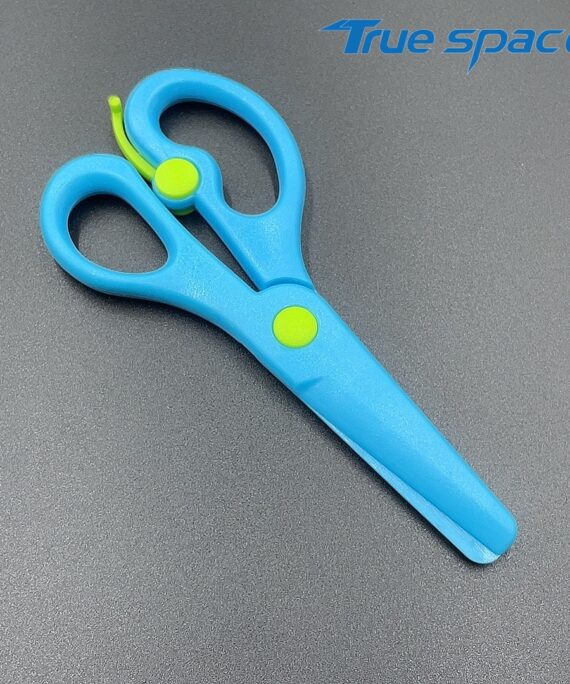 Small Plastic Household Office Scissors for Children and Students
