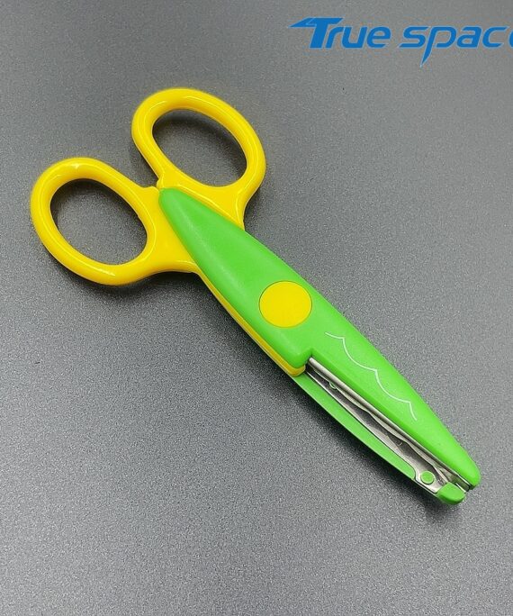 Handmade DIY Student Stationery, Multi-functional Lace-shaped Scissors, Colorful Children's Art Creation Beauty Scissors