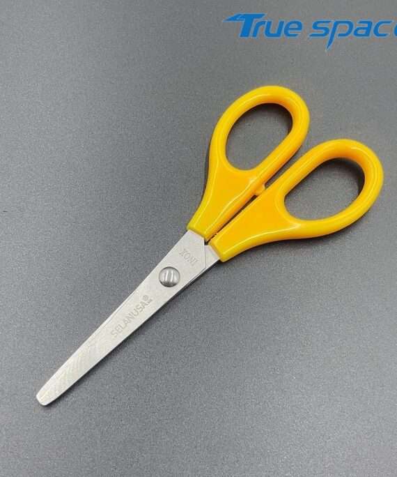Hot-selling Stainless Steel  Office School Student Scissors for Kids Cutting Paper Stationery Household Scissors