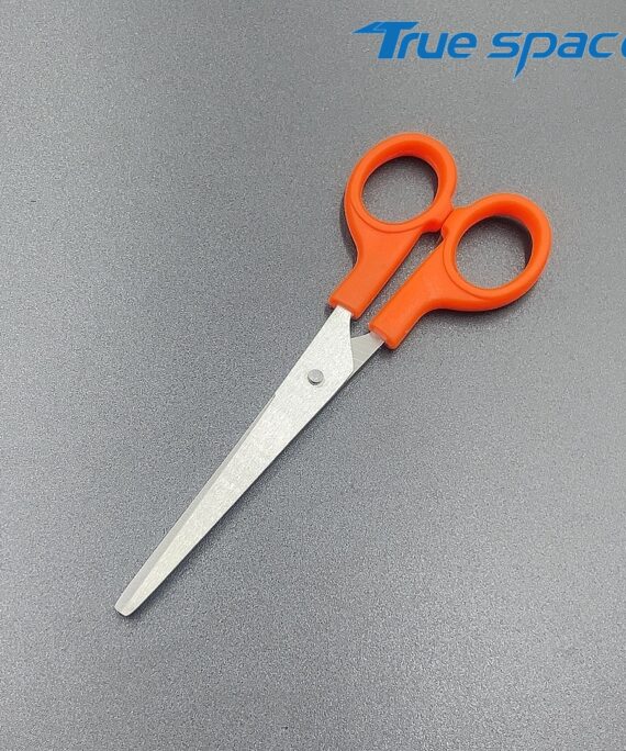 Multi-purpose Comfortable Handle Stainless Steel Scissors, DIY School Office Stationery for Students