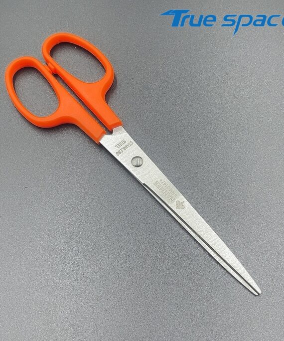 Hot-selling Multi-Purpose Student Scissors with Plastic Handles Stainless Steel Office & Children's Paper-Cutting Shears