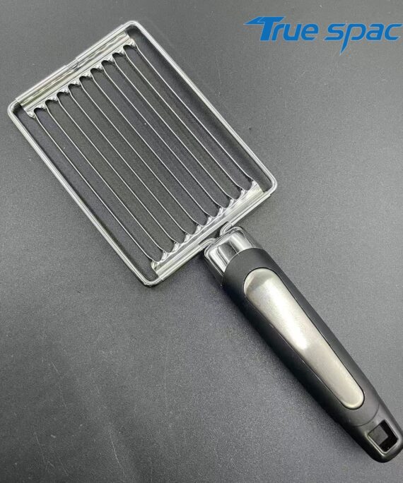 Eco-friendly handheld stainless steel tomato slicer, manual cheese, fruit and vegetable cutter, kitchen tools