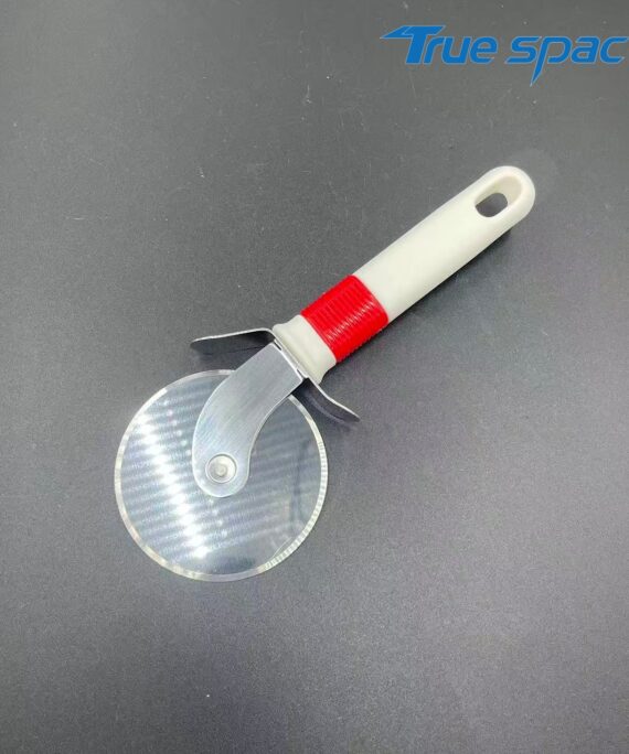 High-quality stainless steel kitchen pizza wheel knife, home baking single-wheel pizza knife