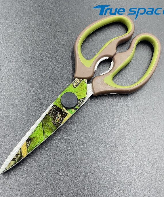 High-quality Household Kitchen Scissors and Stainless Steel Walnut-specific Knives