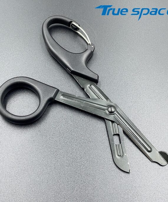 Practical Stainless Steel Rescue Scissors with Plastic Handle Medical First Aid Wound Gauze Shears for Nurses and Outdoor Use