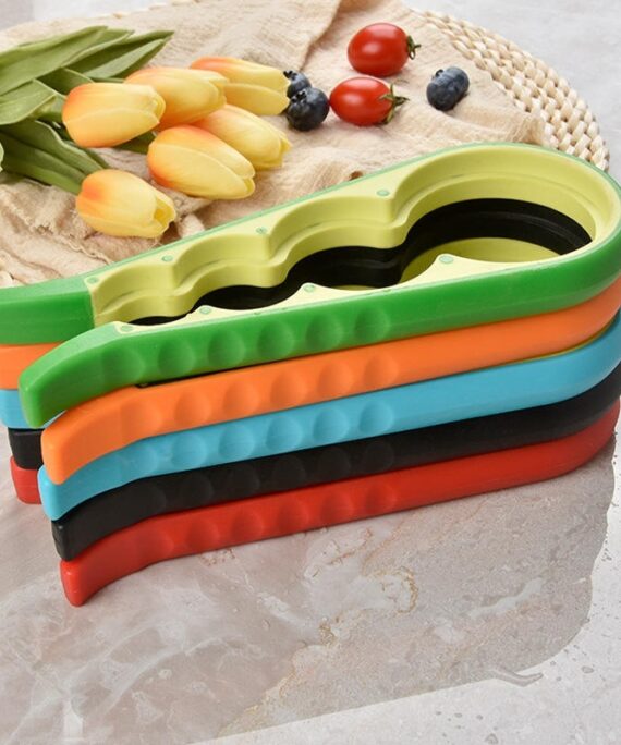 Manufacturer Supplies Four-In-One Lid Opener Household Can and Bottle Opener Plastic Kitchen Utensils Four-Position Stock