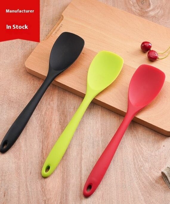 Yangjiang Manufacturer Silicone Spatula Home Use Cake Cream Rubber Scraper Baking Pastry Tools Mixing Scraper Pastry Tool