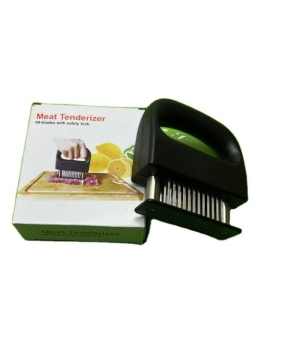 Factory Direct Supply 48-Pin Stainless Steel Meat Tenderizer Steak Hammer Metal Kitchen Tool