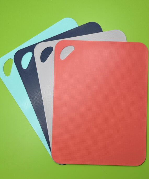 Four-Piece Set of Home Kitchen Thin Cutting Board PP Categorized Baby Food Board Factory Wholesale