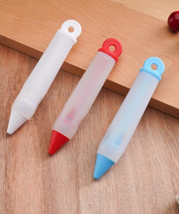 The Manufacturer Supplies Silicone Cream Pens, Cake Decorating Pens and Pen Decorating Containers