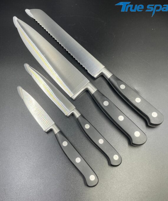High-quality Stainless Steel Forged Chef's Knife Set, Suitable for Bread Carving and Cooking