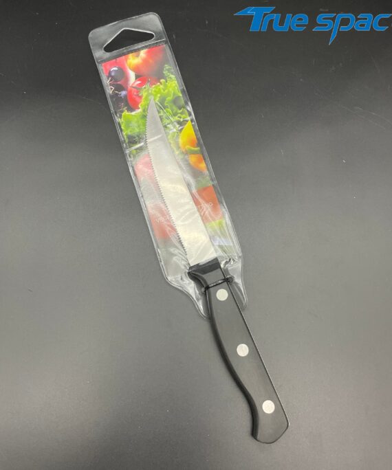 Kitchen Tools - Stainless Steel Steak Knife, Serrated Steak Knife