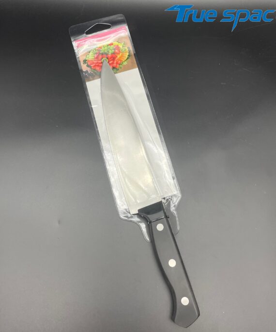 High-quality Stainless Steel Kitchen Knives, Slicers and Bone Cutters with Plastic Handles for the Kitchen