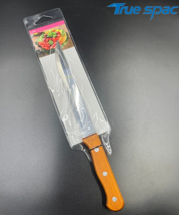 Professional Wooden-handled Hand Knife, Stainless Steel Kitchen, Restaurant, Outdoor Fruit and Vegetable Chef's Knife