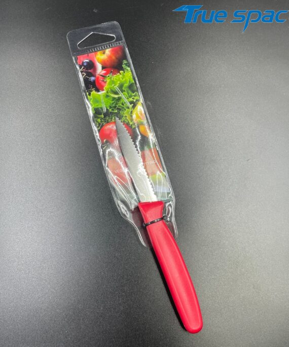 Household sharp Colored Polypropylene Handle Steak, Fruit, Tomato, Bread Knife, Serrated Knife