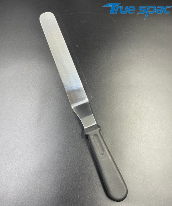 Stainless Steel Curved Spatula Tray Cake Frosting Spatula for Home Kitchen Use