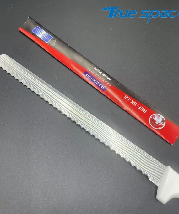 Sawtooth-shaped stainless steel bread food slicer knife, sandwich slicer knife