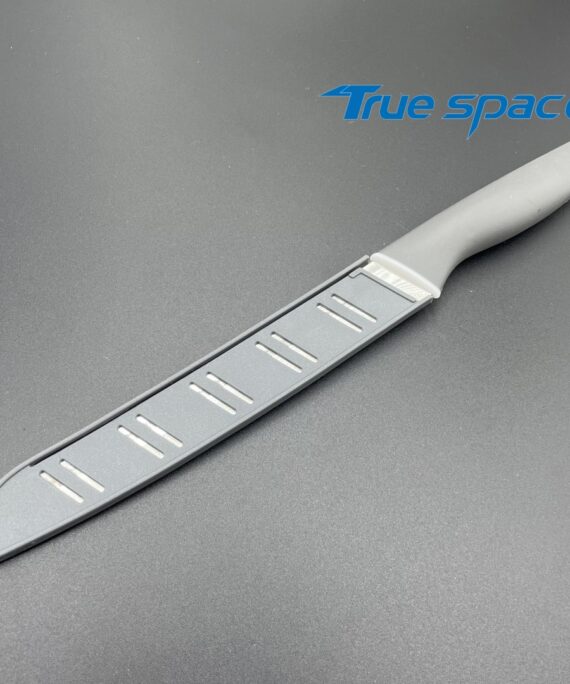 High-quality stainless steel bread slicer, wavy blade and serrated slicer