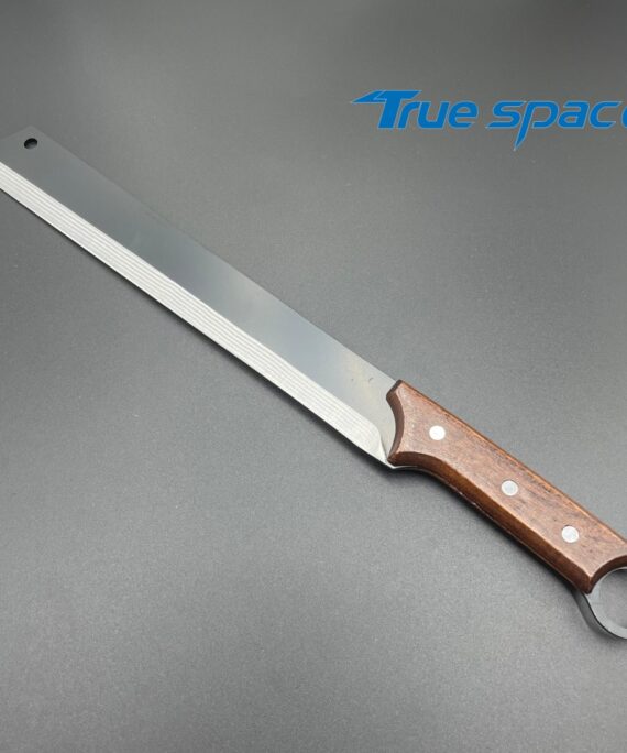 Stainless Steel Chef's Knife, with a sharp and Durable Wooden Handle, Is Suitable for Commercial Kitchens or Outdoor Camping