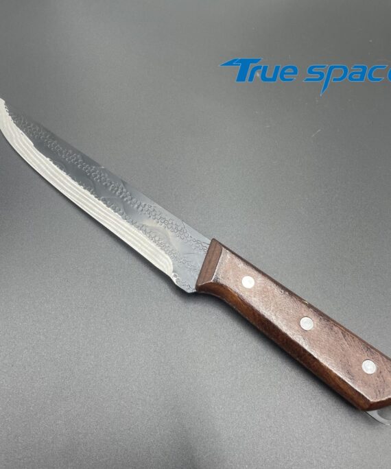 Household Kitchen Wooden Handle Stainless Steel Fruit Knife, sharp Bone-picking and Meat-cutting Knife