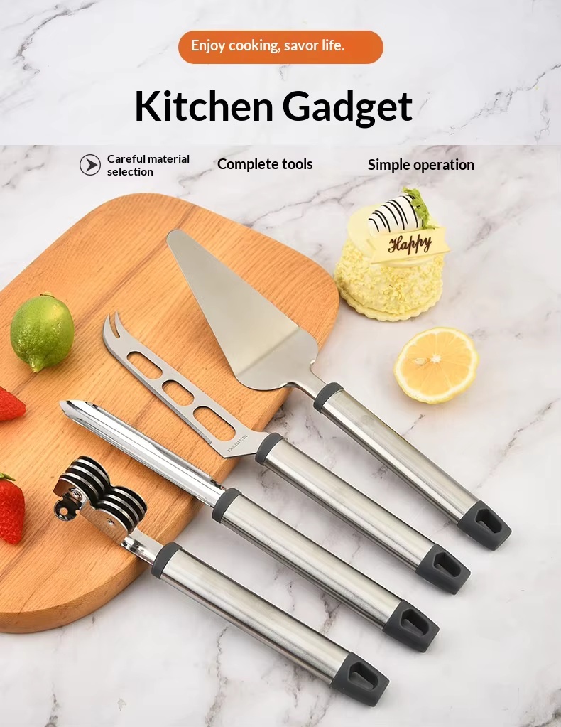 Stainless Steel Kitchen Small Appliances: Can Opener, Cake Spatula, Fish Scale Scraper, Household Kitchen Tools - Image 10
