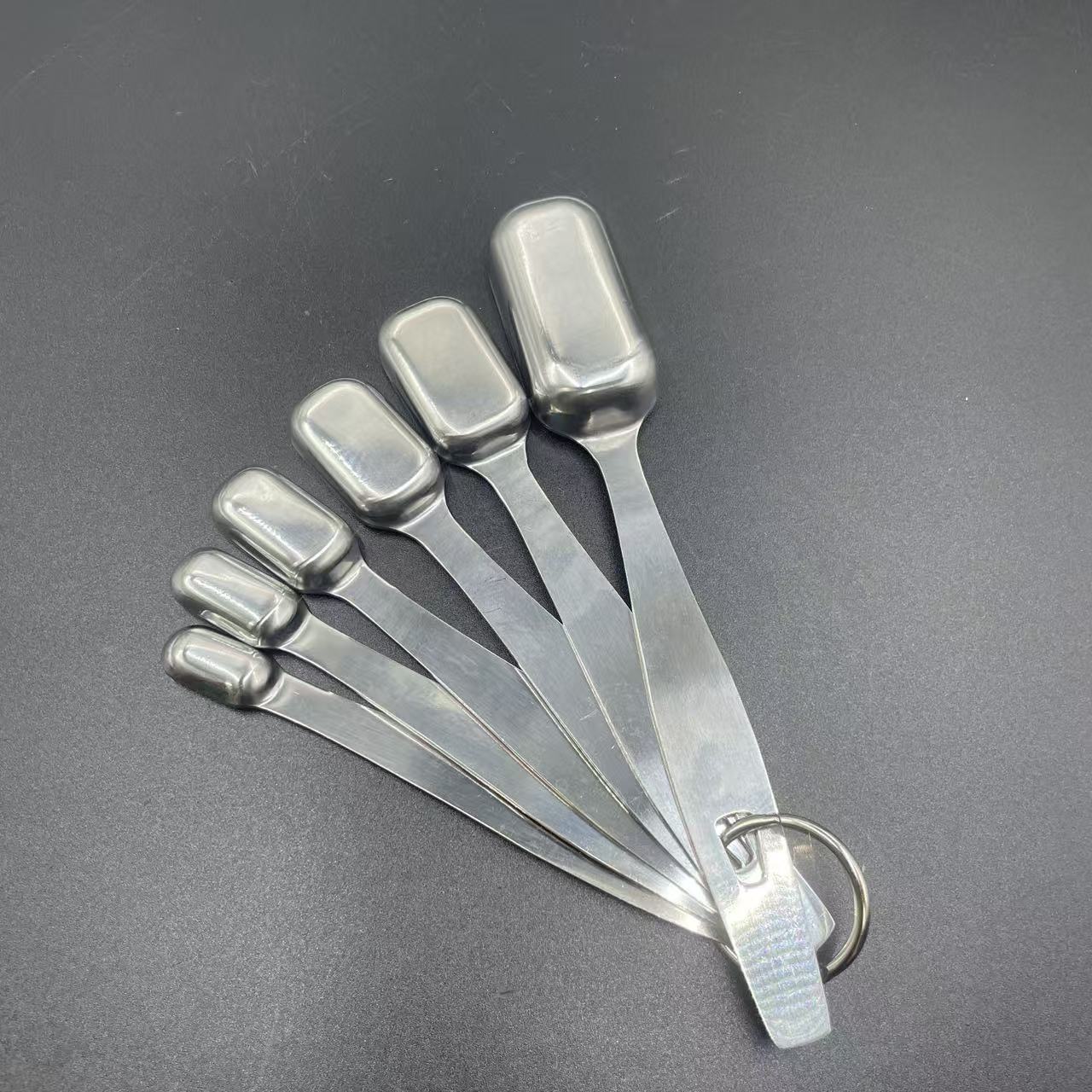 Custom Logo Coffee Matcha Tea Measuring Spoon Set,Stainless Steel Spice Measuring Spoons - Image 10