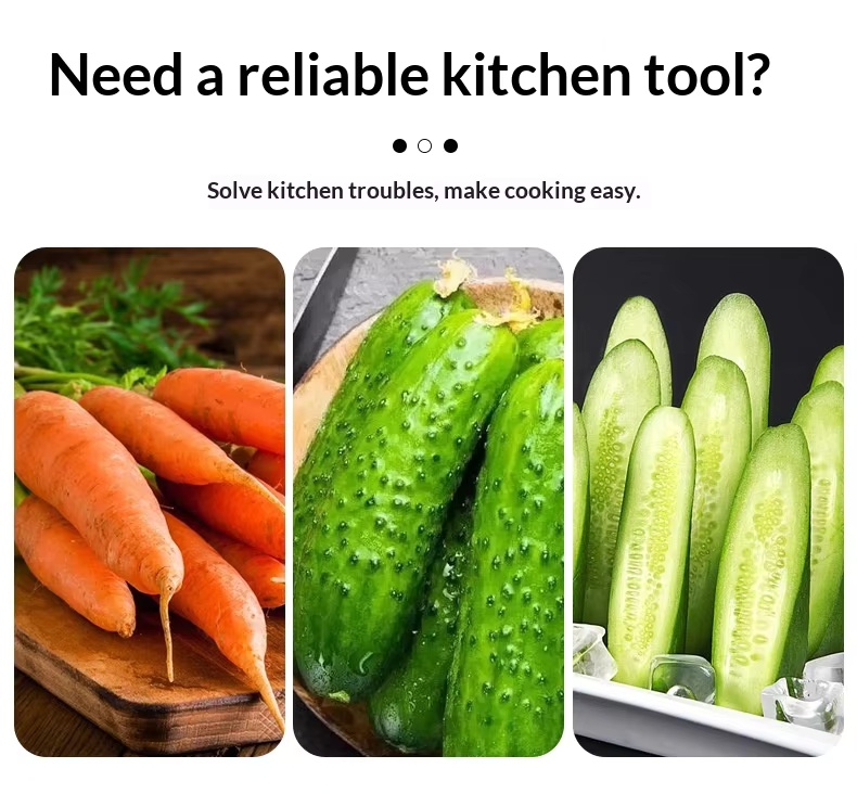 Stainless Steel Manual Multi-Function Potato Shredded Cutter Peeler Household Grater Kitchen Tools - Image 10