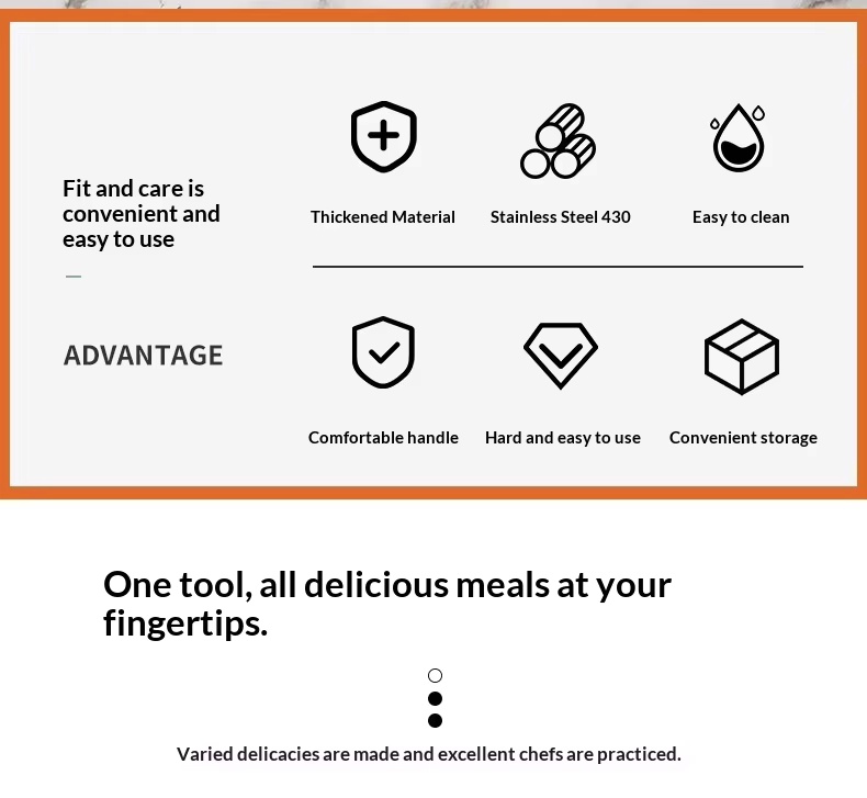 Stainless Steel Kitchen Small Appliances: Can Opener, Cake Spatula, Fish Scale Scraper, Household Kitchen Tools - Image 11