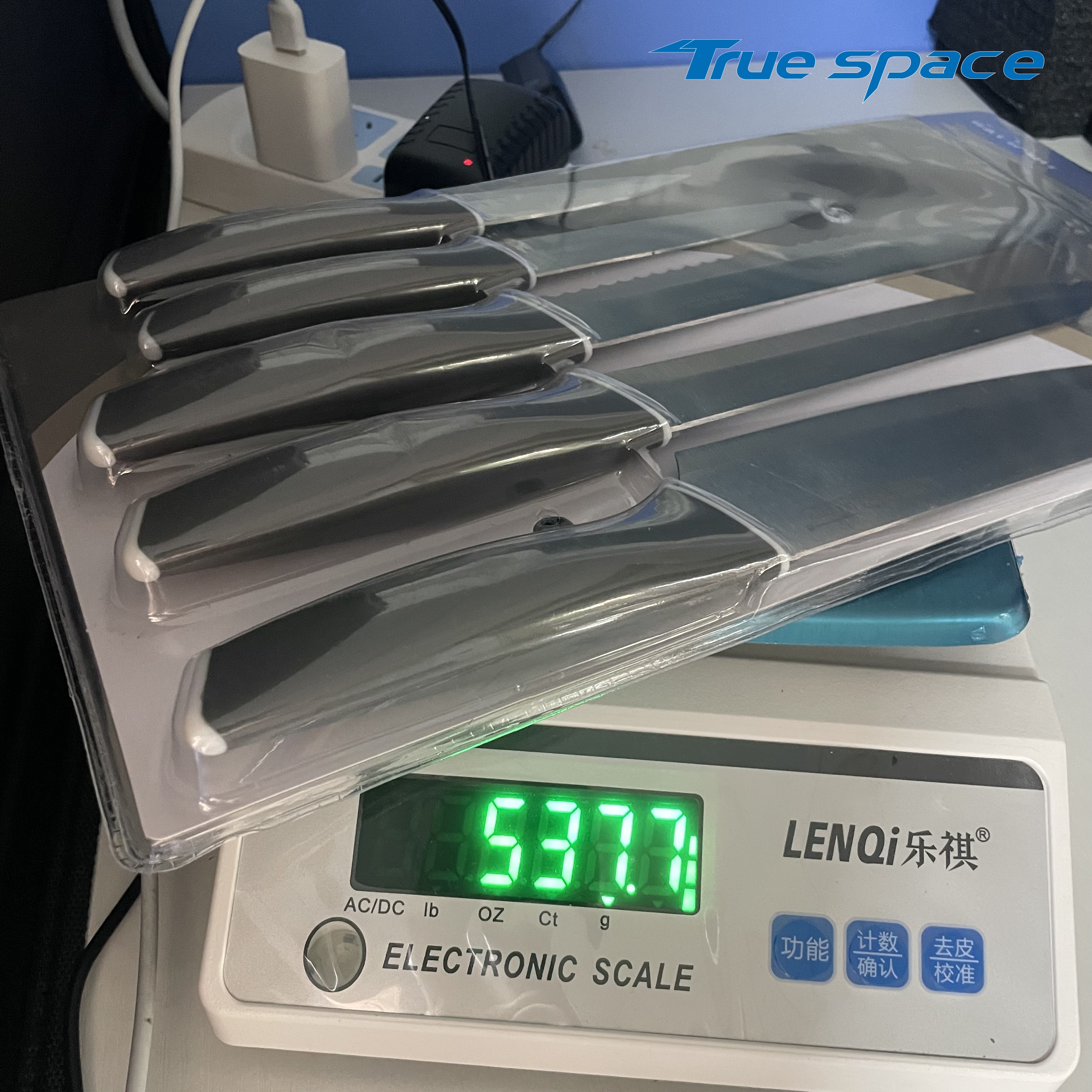 Factory Wholesale Black New PP Handle 5PCS Kitchen Chef Multi-functional Practical Cutter , Bread Slicer Knife, Fruit Knife - Image 13