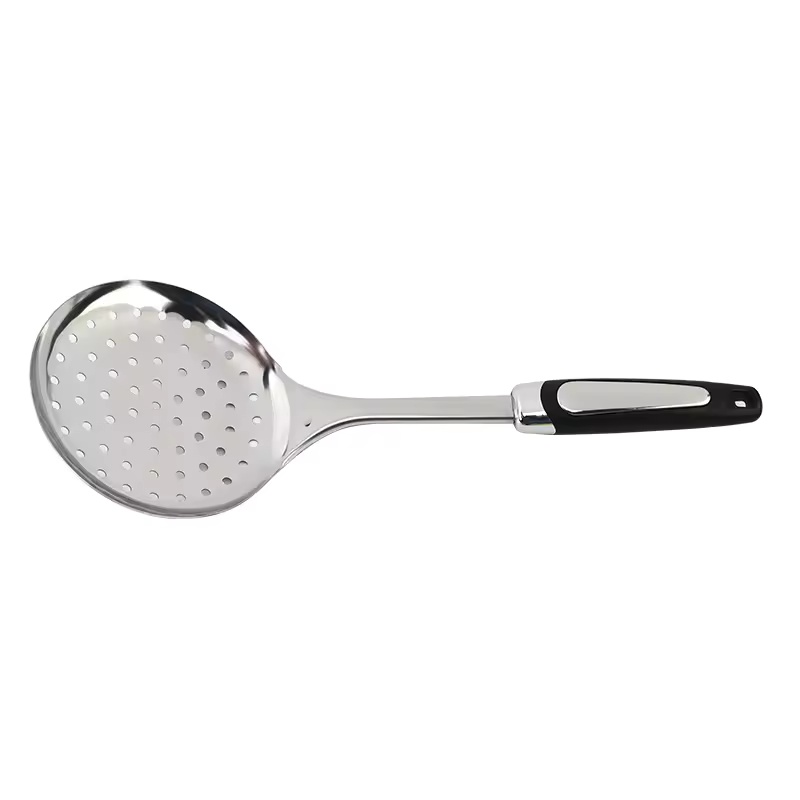 Factory Wholesale Stainless Steel Kitchenware 9 Piece Set Stir-fry Shovel Cooking Spatula Soup Spoon Colander-Modern Simplicity - Image 13