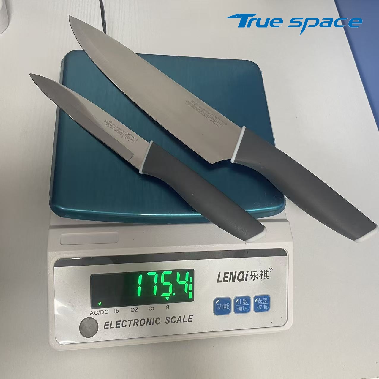 2 Pieces Stainless Steel Chef Knife Set with Ergonomic Plastic Handle - Image 14