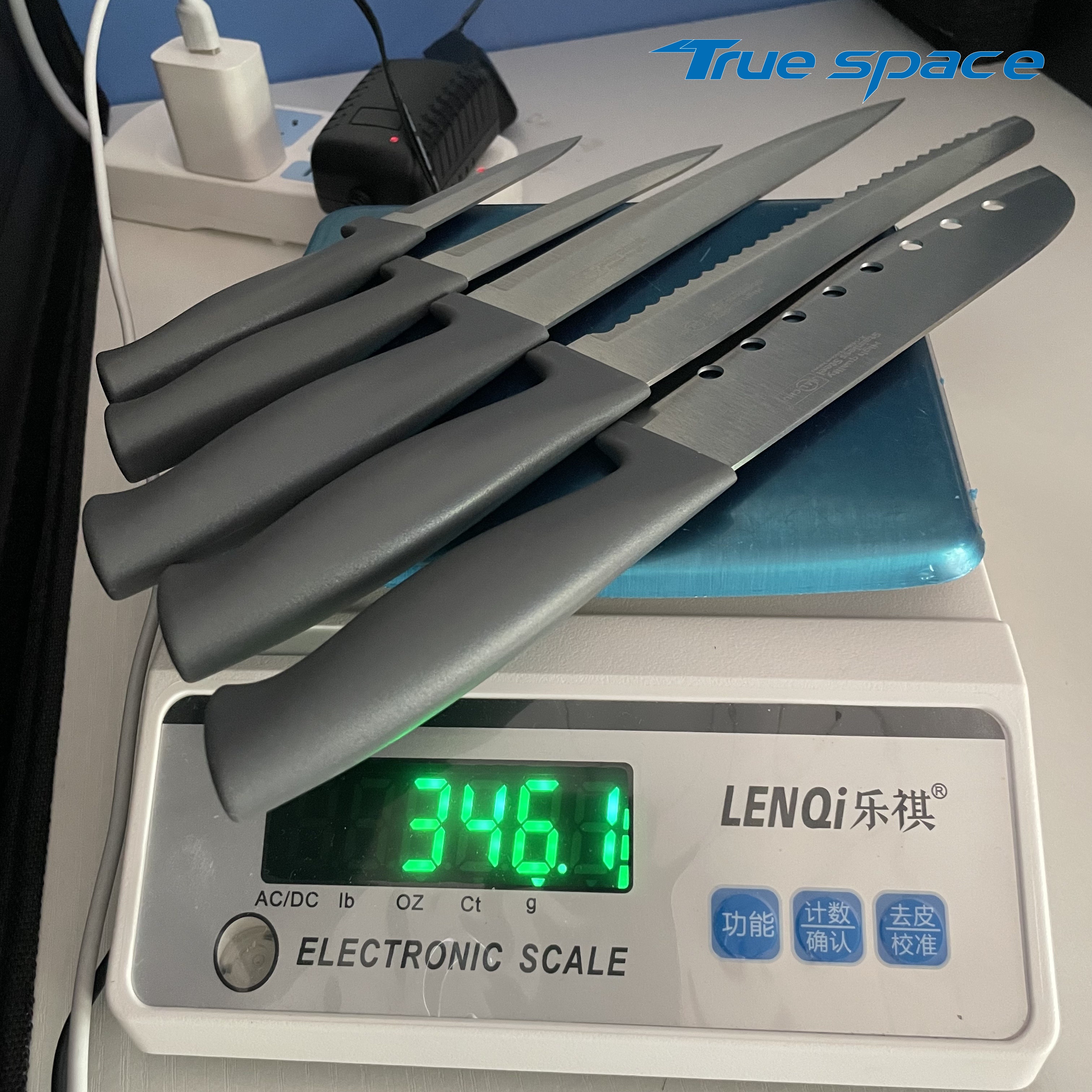 5-piece Japanese kitchen Super sharp knife set, stainless steel chef knife - Image 14