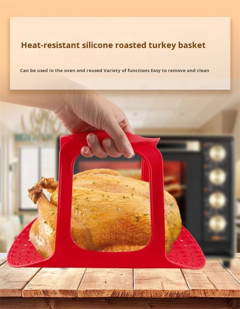 Barbecue Tool Turkey Silicone Basting Pump Plastic Handle Seasoning Tube Flavoring Needle Cleaning Brush Oil Drip Seasoning Pump - Image 15