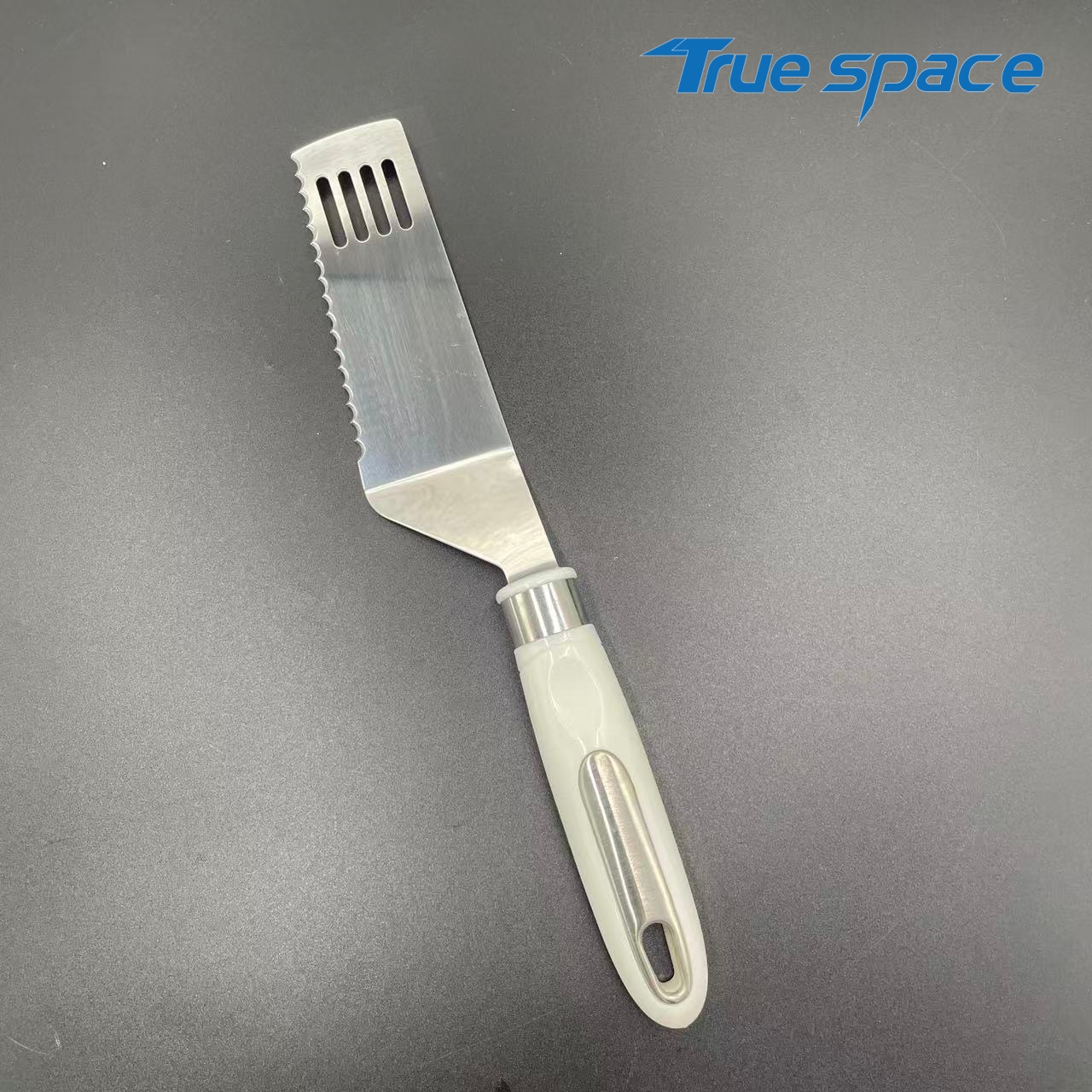 11-Piece Spatula Set – White Handle & Stainless Steel, Multi-Purpose for Cooking & Baking - Image 15