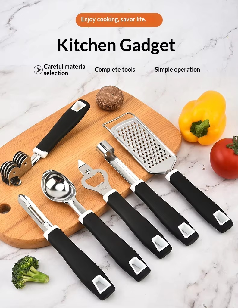 Cheese Grater Pizza Cut for Kitchen Gadget Knife Grater Ice Cream Spoon Multifunctional Homemade Stainless Steel 430 - Image 16
