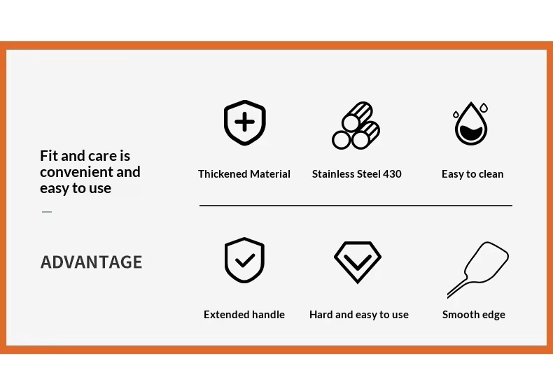 Factory Wholesale 10-piece Kitchen Utensils Set Spatula Powder Steak Large Spatula - Image 16