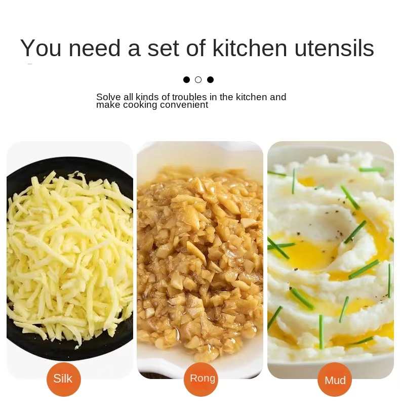 Stainless Steel Automatic Three-in-One Cheese Shaver Scraper Grater Multifunctional Cheese Cutter for Carrots and Corn - Image 17