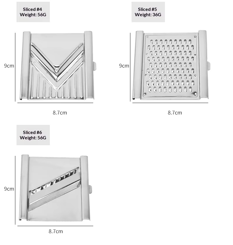 Stainless Steel Manual Multi-Function Potato Shredded Cutter Peeler Household Grater Kitchen Tools - Image 17