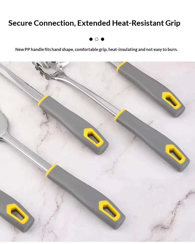 Factory Wholesale 10-piece Kitchen Utensils Set Spatula Powder Steak Large Spatula - Image 18