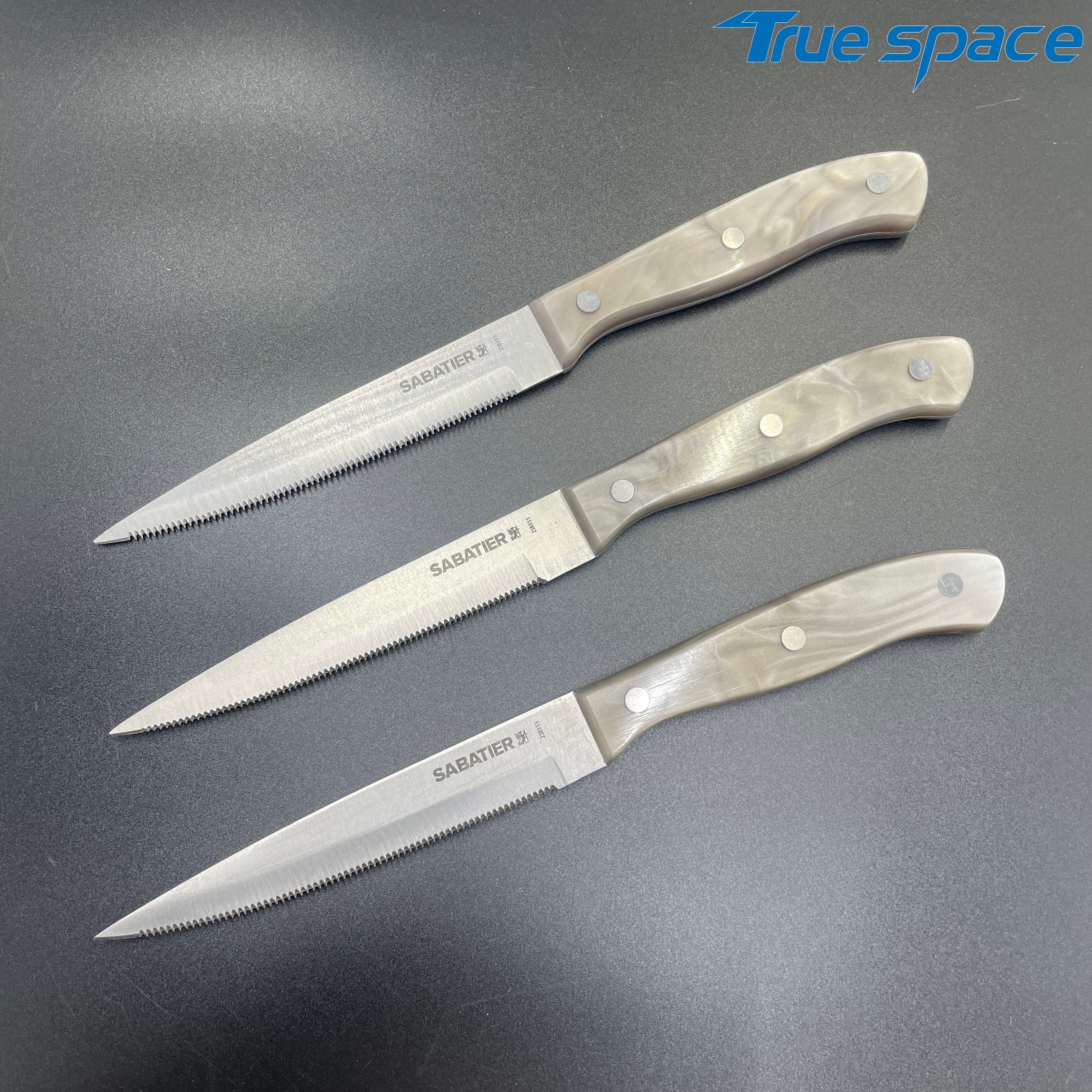 Best-selling Professional Chef Knife Set - 15-piece Stainless Steel Knife Set, with Plastic Handle - Image 19