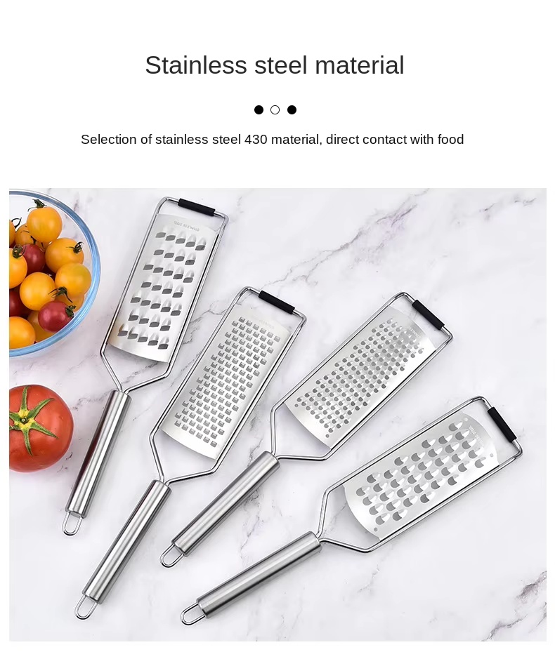 Stainless Steel Automatic Three-in-One Cheese Shaver Scraper Grater Multifunctional Cheese Cutter for Carrots and Corn - Image 19