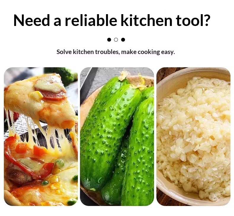 Cheese Grater Pizza Cut for Kitchen Gadget Knife Grater Ice Cream Spoon Multifunctional Homemade Stainless Steel 430 - Image 19