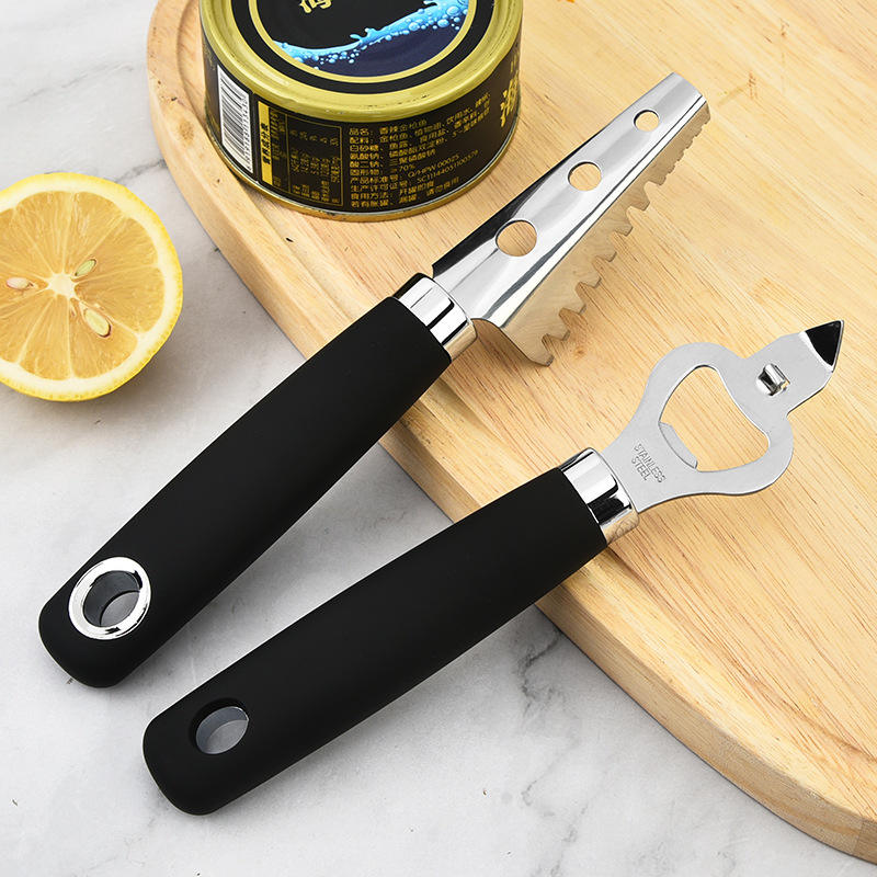 Hand-held Manual Stainless Steel Garlic Grinder Peeler Grater Kitchen Gadget Set Multi-Function 6-Piece - Image 2