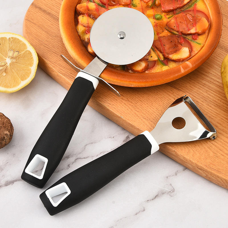 Cheese Grater Pizza Cut for Kitchen Gadget Knife Grater Ice Cream Spoon Multifunctional Homemade Stainless Steel 430 - Image 2