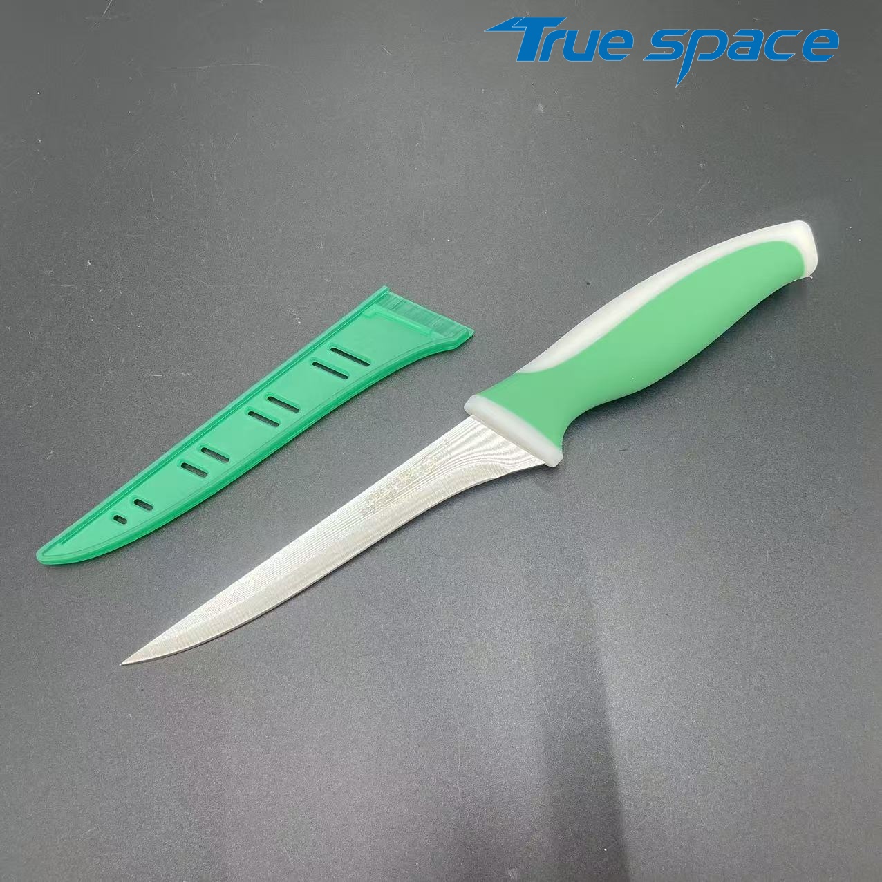 Hot-selling arc-shaped bone knife, stainless steel fish fillet knife, fruit slicer, kitchen cooking utility knife - Image 2