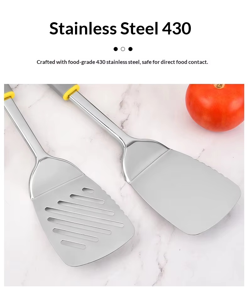 Factory Wholesale 10-piece Kitchen Utensils Set Spatula Powder Steak Large Spatula - Image 20