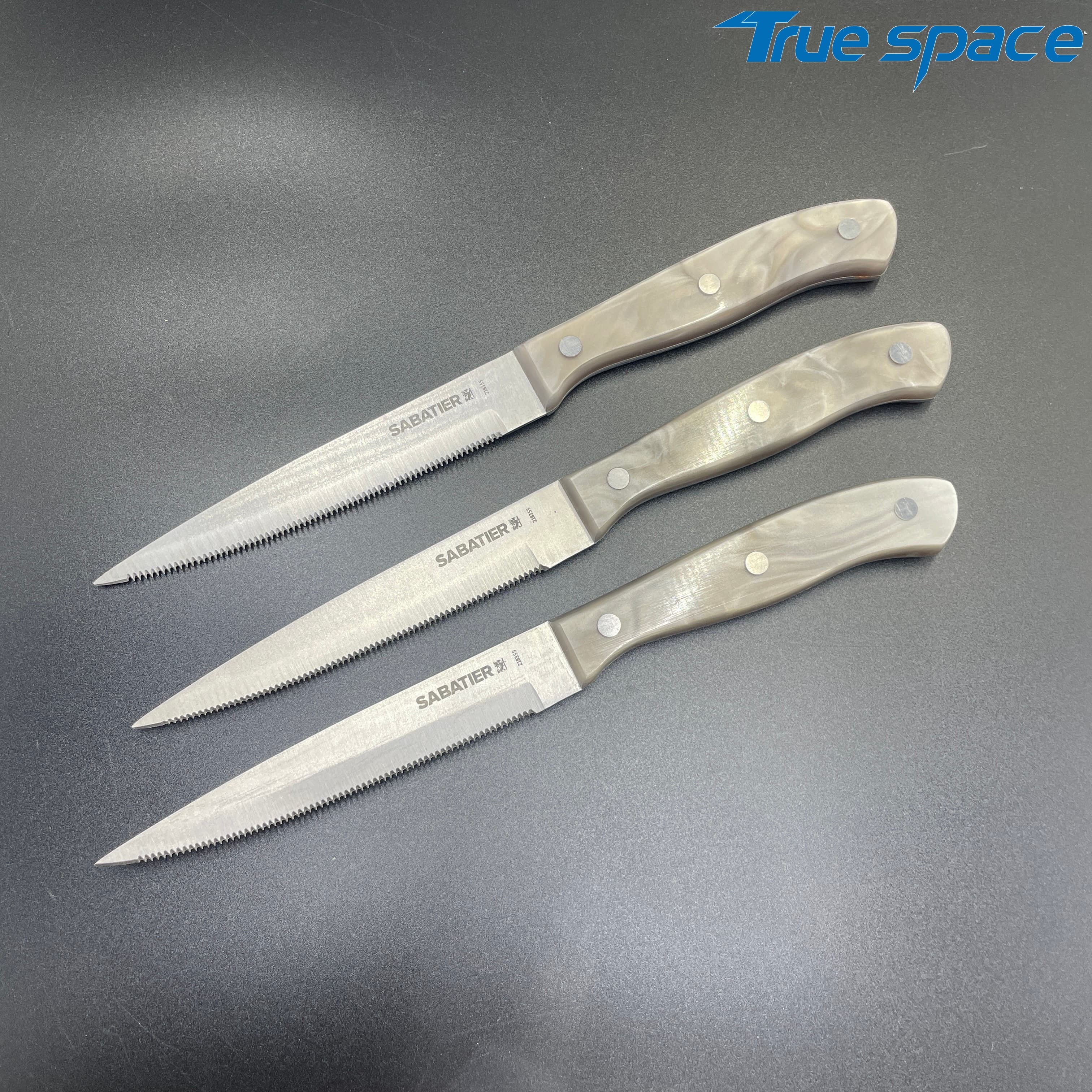 Best-selling Professional Chef Knife Set - 15-piece Stainless Steel Knife Set, with Plastic Handle - Image 20