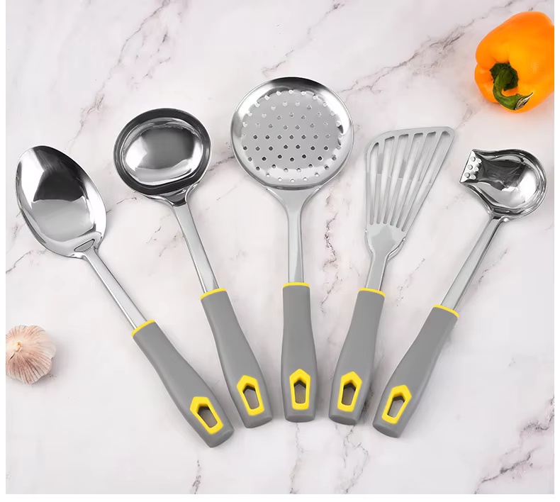 Factory Wholesale 10-piece Kitchen Utensils Set Spatula Powder Steak Large Spatula - Image 25