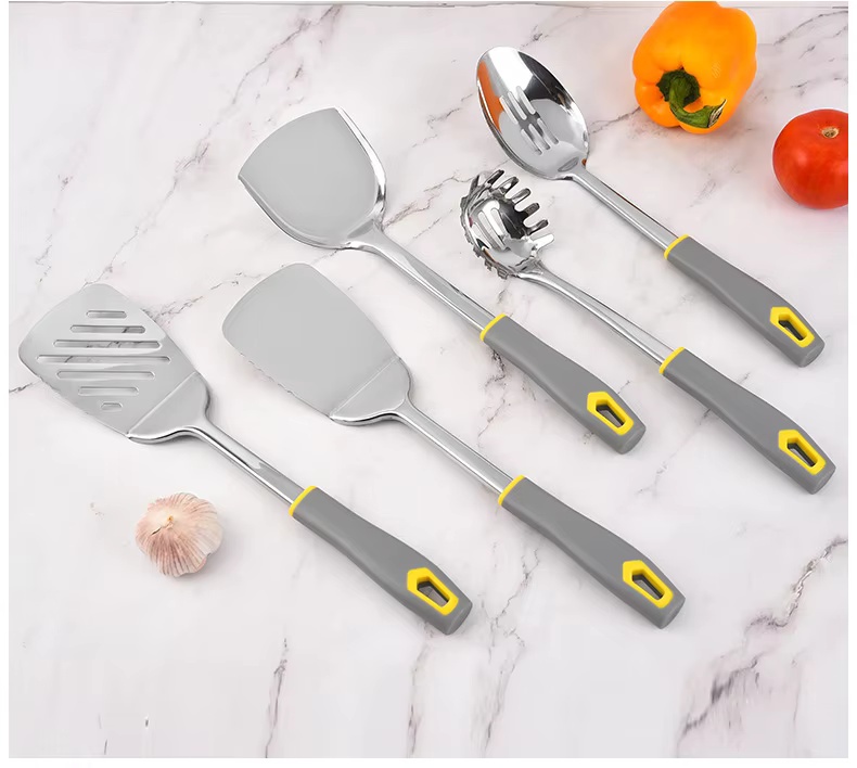 Factory Wholesale 10-piece Kitchen Utensils Set Spatula Powder Steak Large Spatula - Image 26